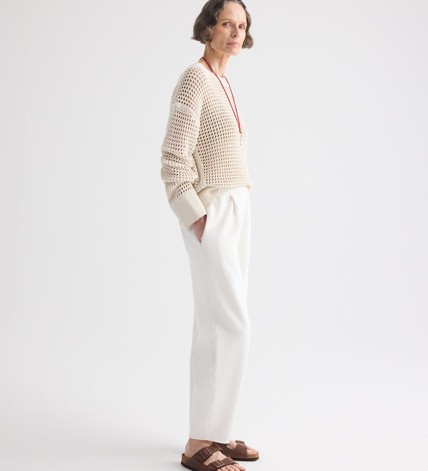 TWP - Pleated Sweatpant in Lightweight Sweatshirt