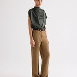 TWP - Henry Pant in Novel Herringbone Linen