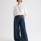 TWP - Next Didi Raw Hem Pant in Cotton Poplin