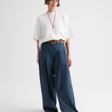 TWP - Next Didi Raw Hem Pant in Cotton Poplin