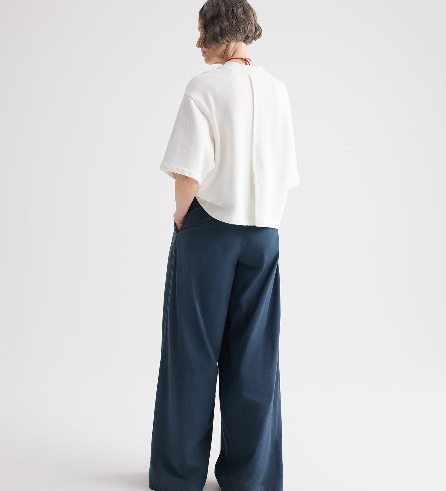 TWP - Next Didi Raw Hem Pant in Cotton Poplin