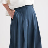 TWP - Next Didi Raw Hem Pant in Cotton Poplin