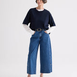 TWP - Slouchy Boyfriend Jeans in Heavy Denim