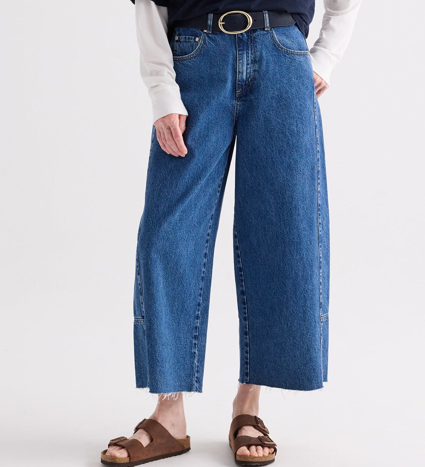 TWP - Slouchy Boyfriend Jeans in Heavy Denim