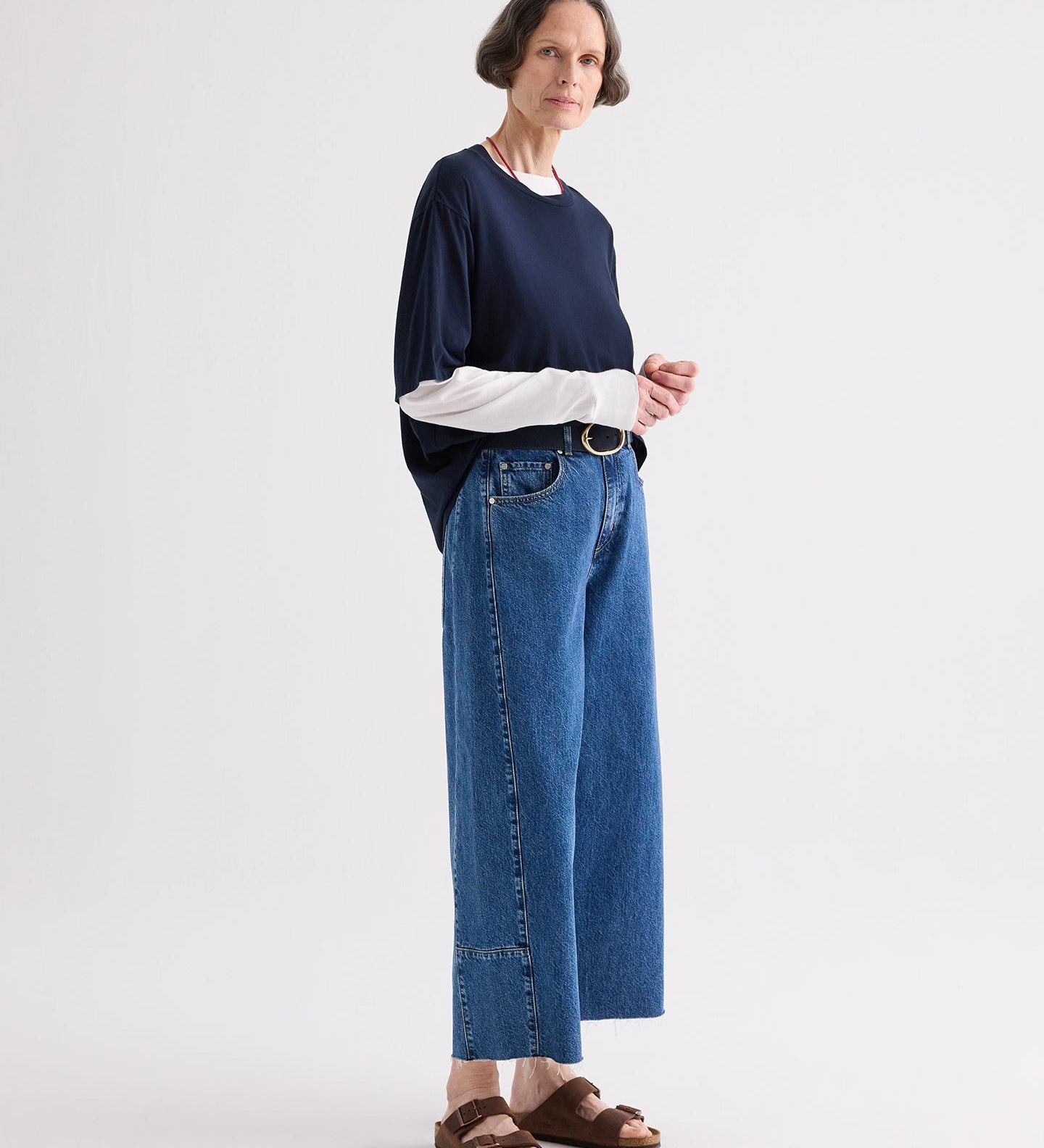 TWP - Slouchy Boyfriend Jeans in Heavy Denim