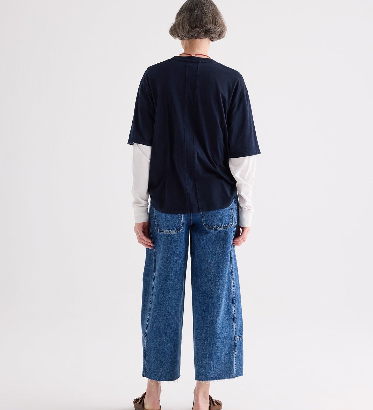 TWP - Slouchy Boyfriend Jeans in Heavy Denim
