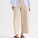 TWP - Slouchy Boyfriend Jeans in Sandshell Denim