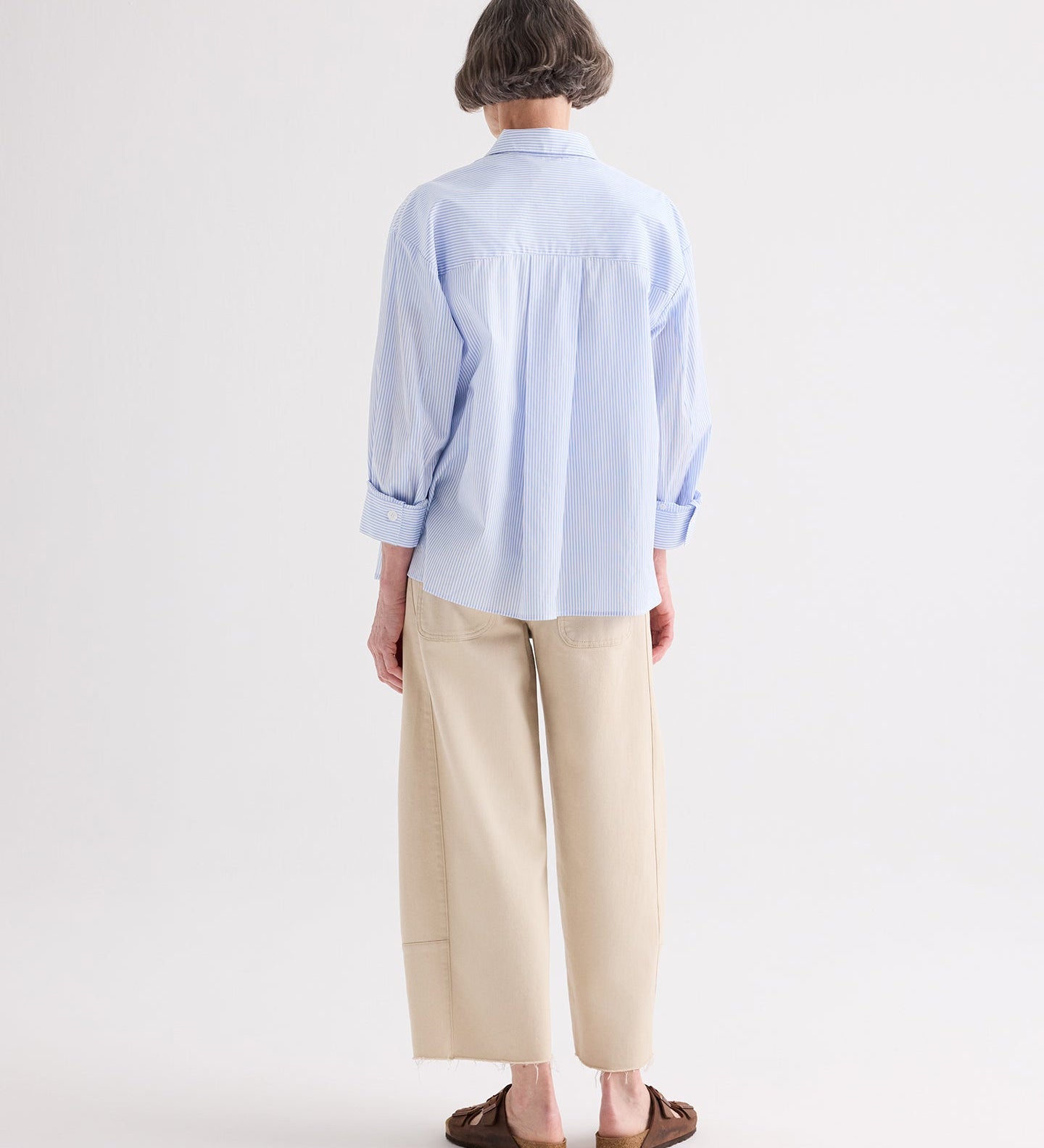 TWP - Slouchy Boyfriend Jeans in Sandshell Denim