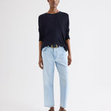 TWP - Cropped Mid Rise Jeans in Denim