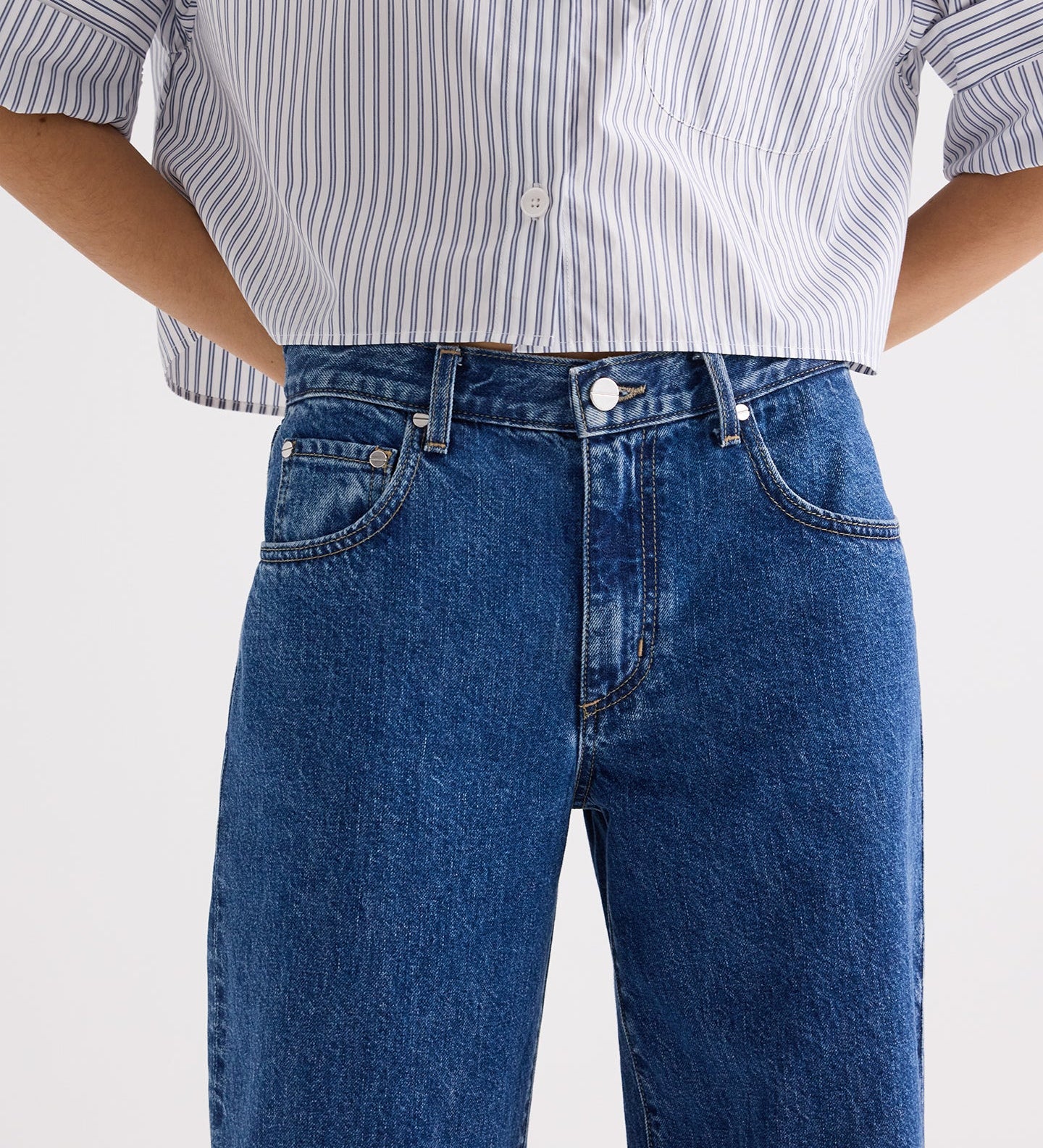 TWP - New Straight Jeans in Heavy Denim