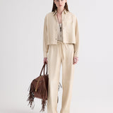 TWP - Leather LP Pant in Paper Leather