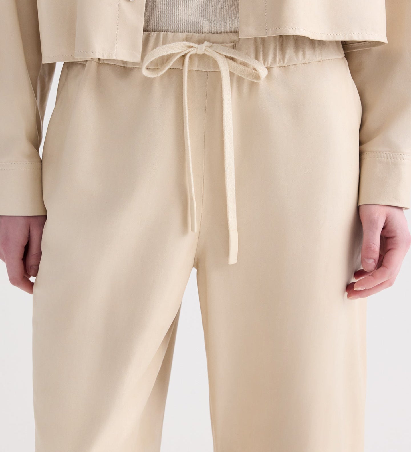 TWP - Leather LP Pant in Paper Leather
