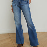 L'AGENCE - Sera Sneaker Flare Jean