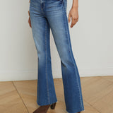 L'AGENCE - Sera Sneaker Flare Jean