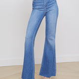 L'AGENCE - Sera Sneaker Flare Jean