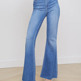 L'AGENCE - Sera Sneaker Flare Jean