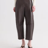 TWP - Leather Slouchy BF Trouser in Dolce Leather