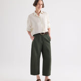 TWP - Slouchy BF Trouser in Cotton Linen Twill