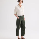 TWP - Slouchy BF Trouser in Cotton Linen Twill