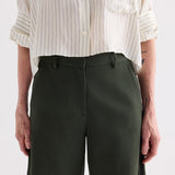 TWP - Slouchy BF Trouser in Cotton Linen Twill
