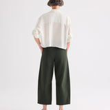 TWP - Slouchy BF Trouser in Cotton Linen Twill