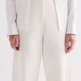 TWP - Slouchy Bf Trouser in Cotton Linen Twill