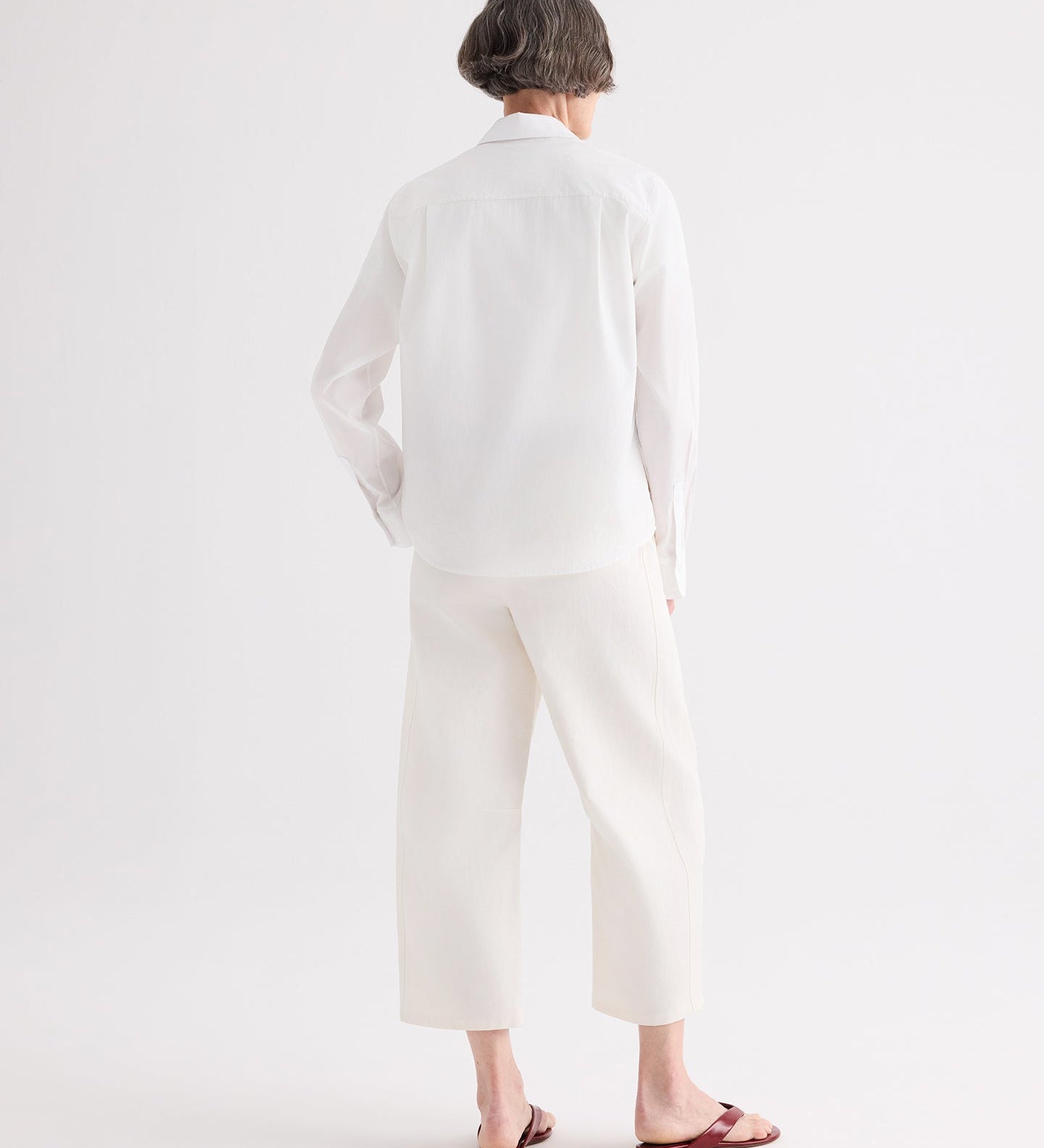 TWP - Slouchy Bf Trouser in Cotton Linen Twill