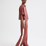 TWP - Hudson With Tux Stripe Pant in Paper Leather