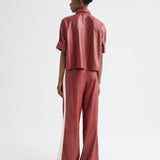 TWP - Hudson With Tux Stripe Pant in Paper Leather