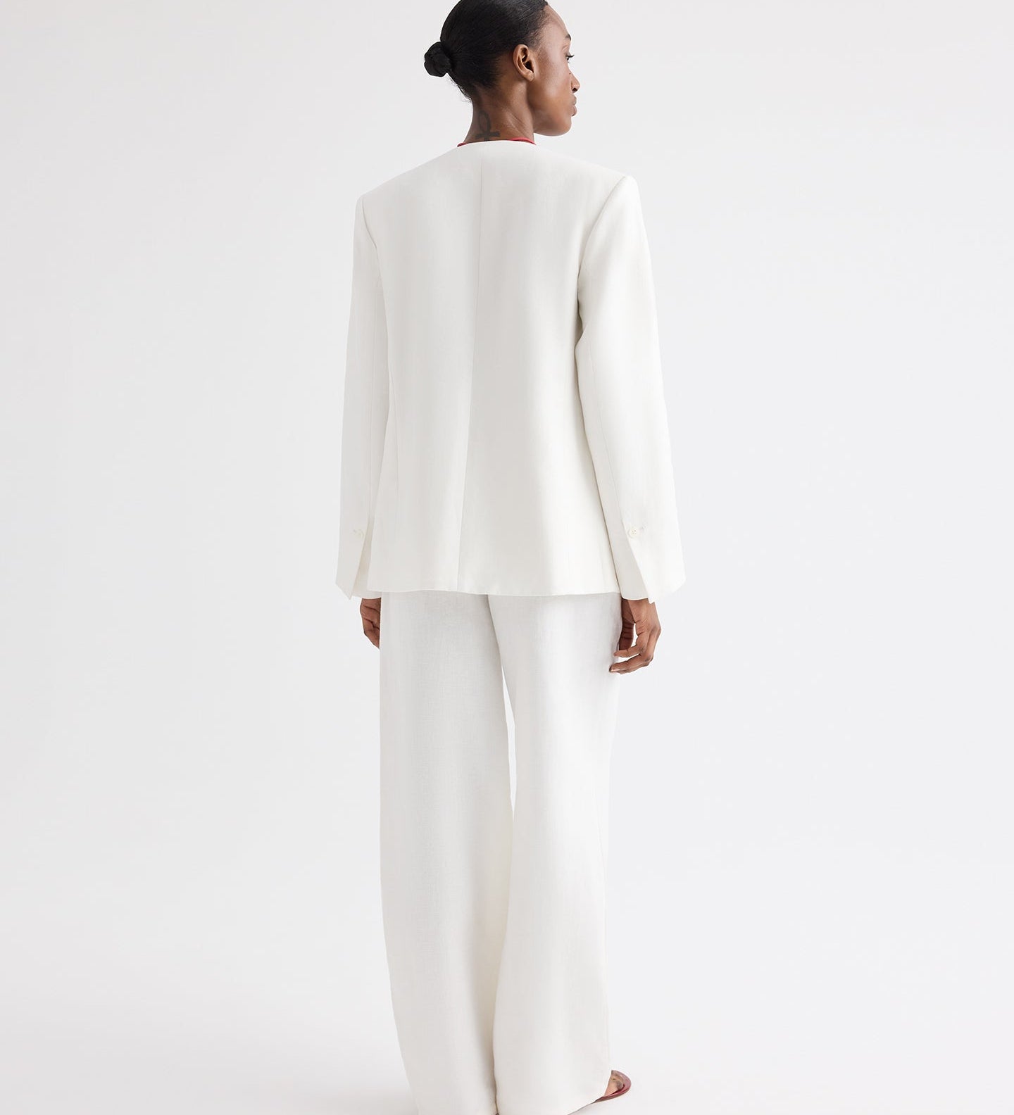 TWP - Slim Demie Pant in Washed Linen