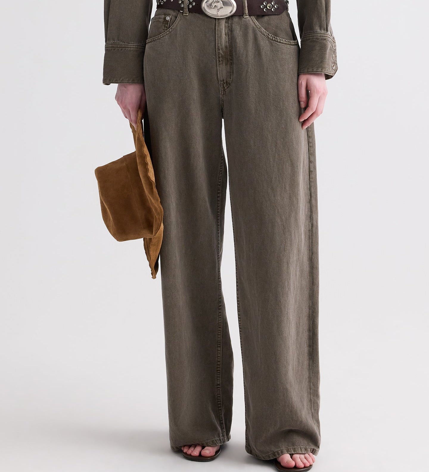 TWP - Song Sung Blue Jean in Linen Cotton Denim