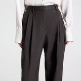 TWP - Ivy Pant in Micro Herringbone Wool Suiting
