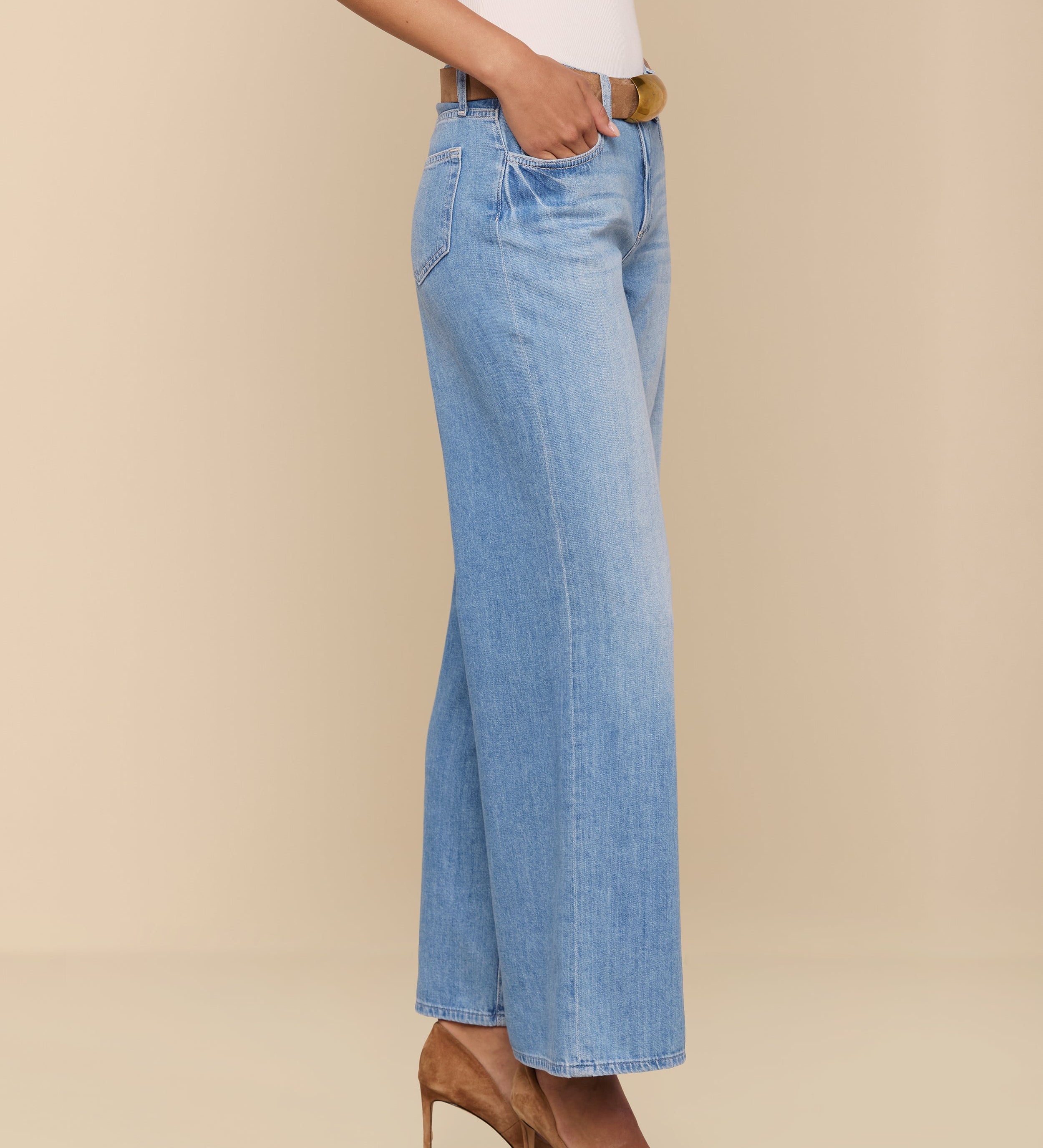 L'AGENCE - Alicent Wide - Leg Jean