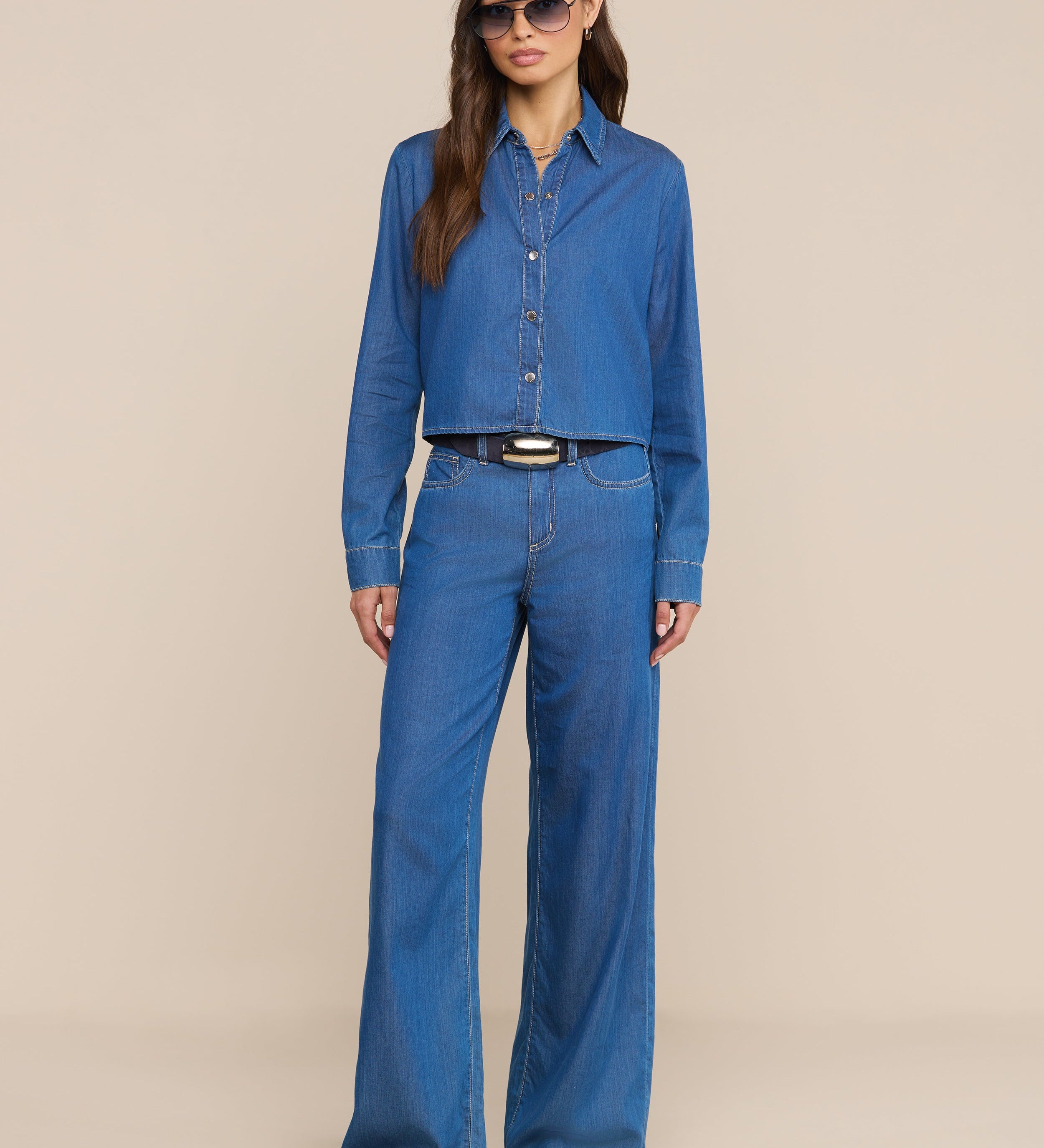 L'AGENCE - Alicent Wide - Leg Jean