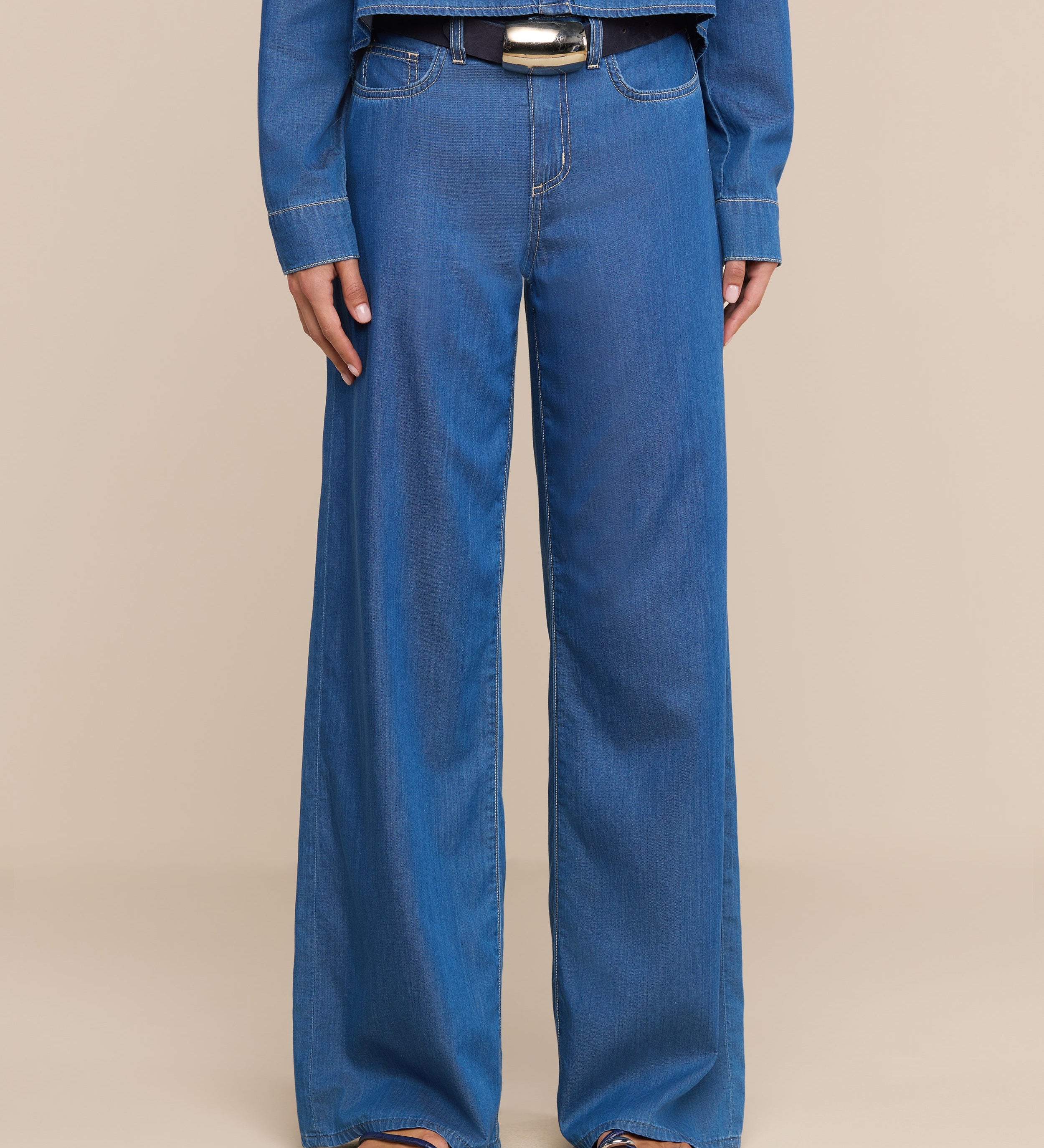 L'AGENCE - Alicent Wide - Leg Jean