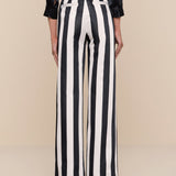 L'AGENCE - Livvy Satin Straight - Leg Trouser
