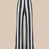 L'AGENCE - Livvy Satin Straight - Leg Trouser