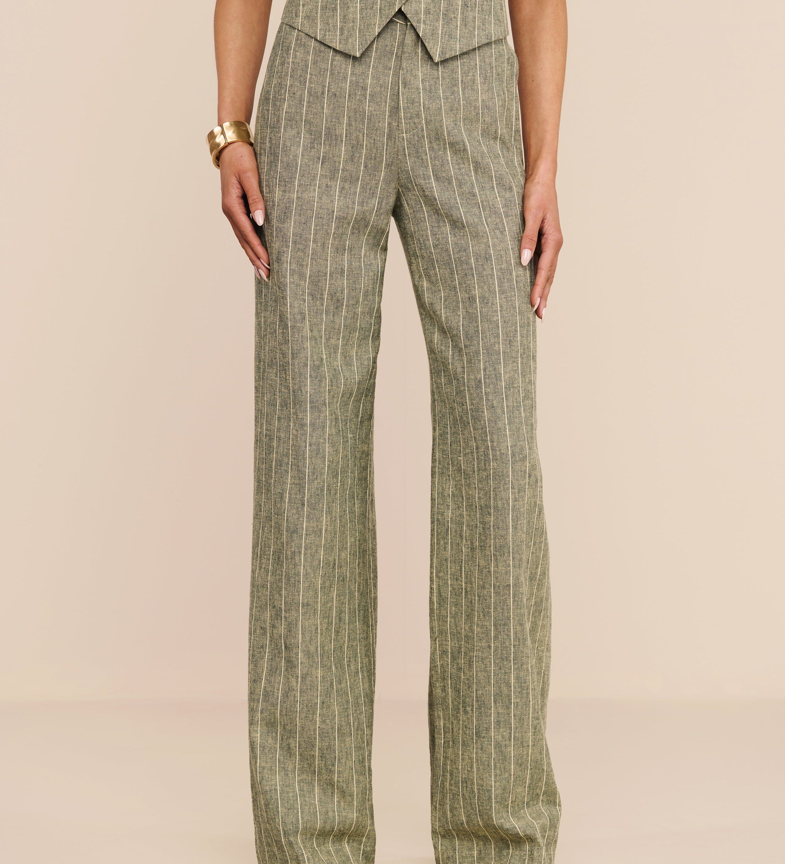 L'AGENCE - Livvy Linen - Blend Trouser