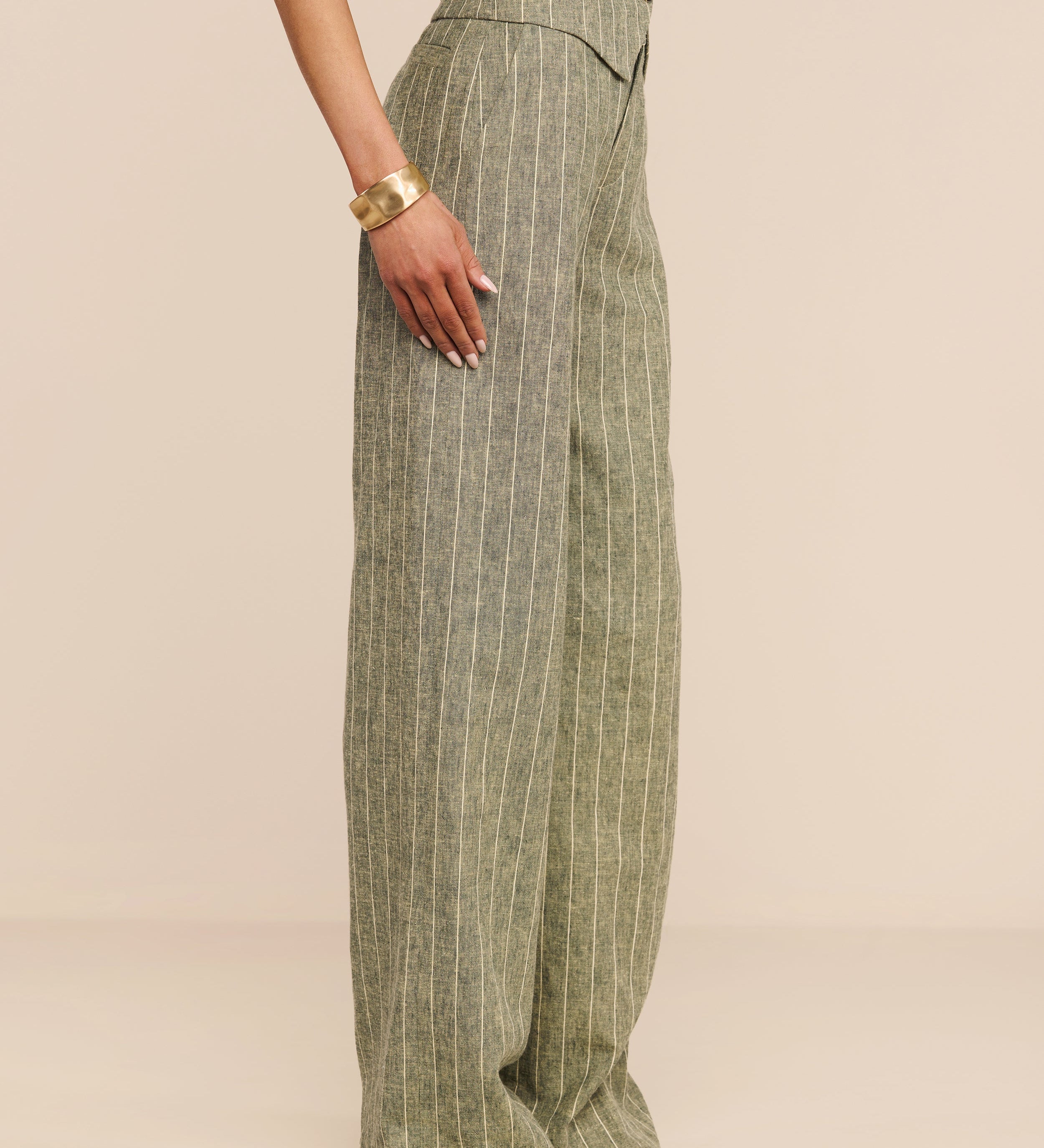 L'AGENCE - Livvy Linen - Blend Trouser