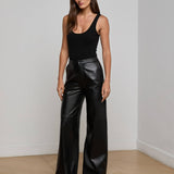 L'AGENCE - Livvy Leather Trouser