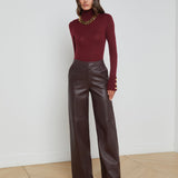 L'AGENCE - Livvy Leather Trouser