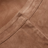 L'AGENCE - Livvy Suede Straight - Leg Trouser