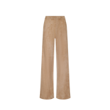 L'AGENCE - Livvy Suede Straight - Leg Trouser