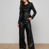 L'AGENCE - Livvy Leather Trouser