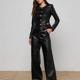 L'AGENCE - Livvy Leather Trouser