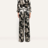 L'AGENCE - Livvy Silk Straight - Leg Trouser