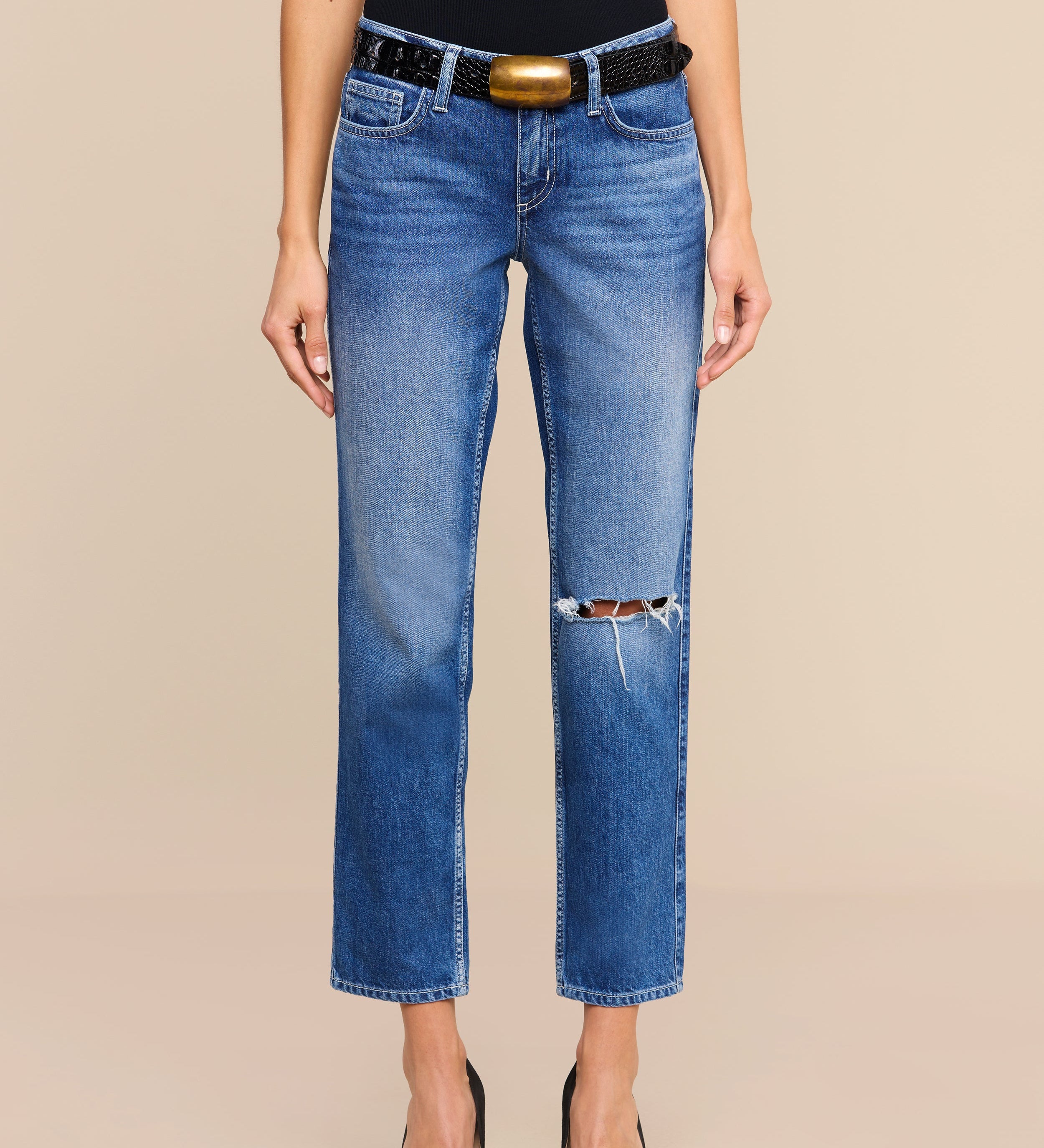 L'AGENCE - Nevia Slouchy Straight - Leg Jean