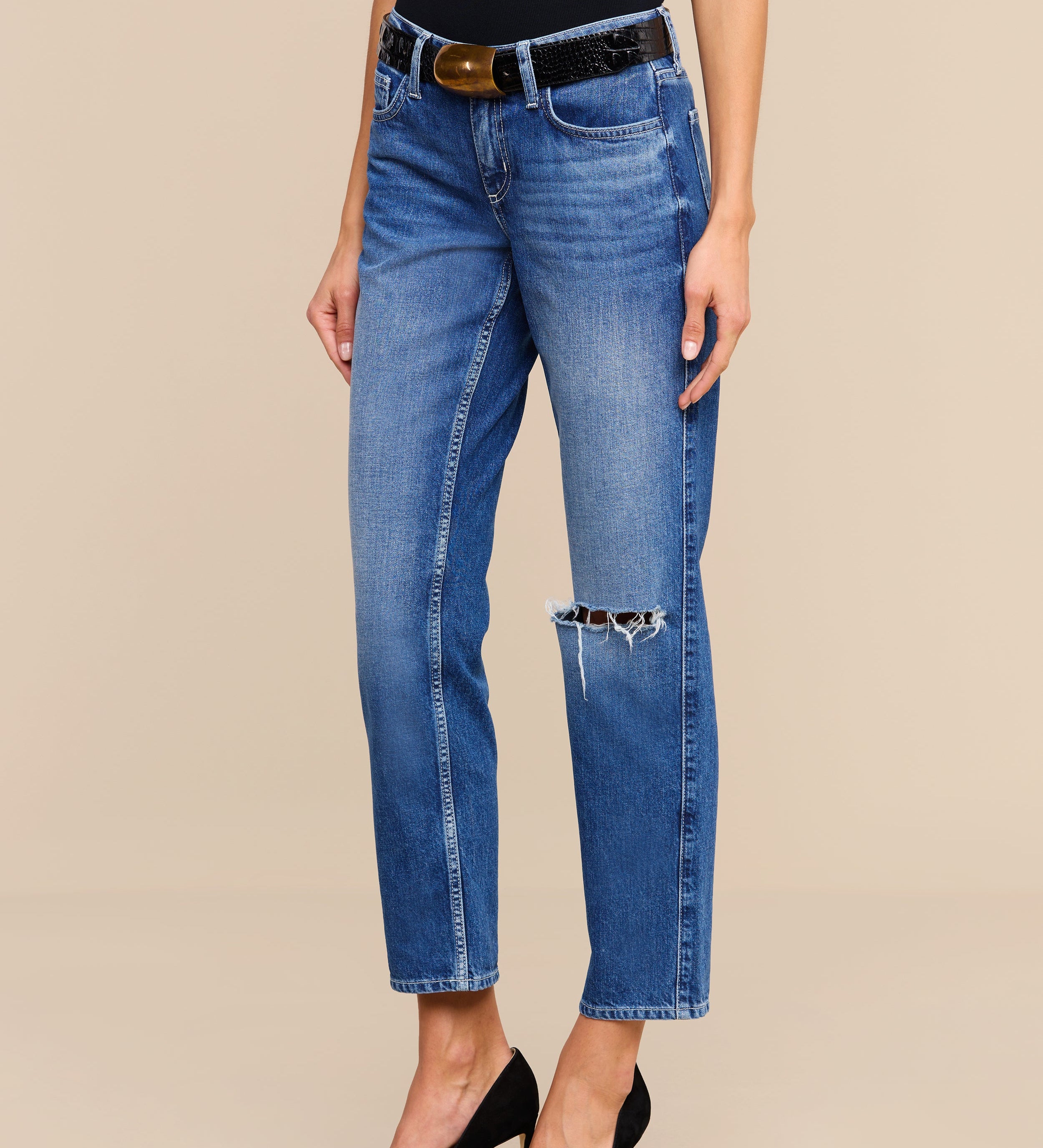 L'AGENCE - Nevia Slouchy Straight - Leg Jean