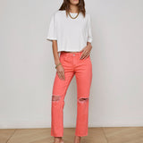 L'AGENCE - Nevia Slouchy Straight-Leg Jean