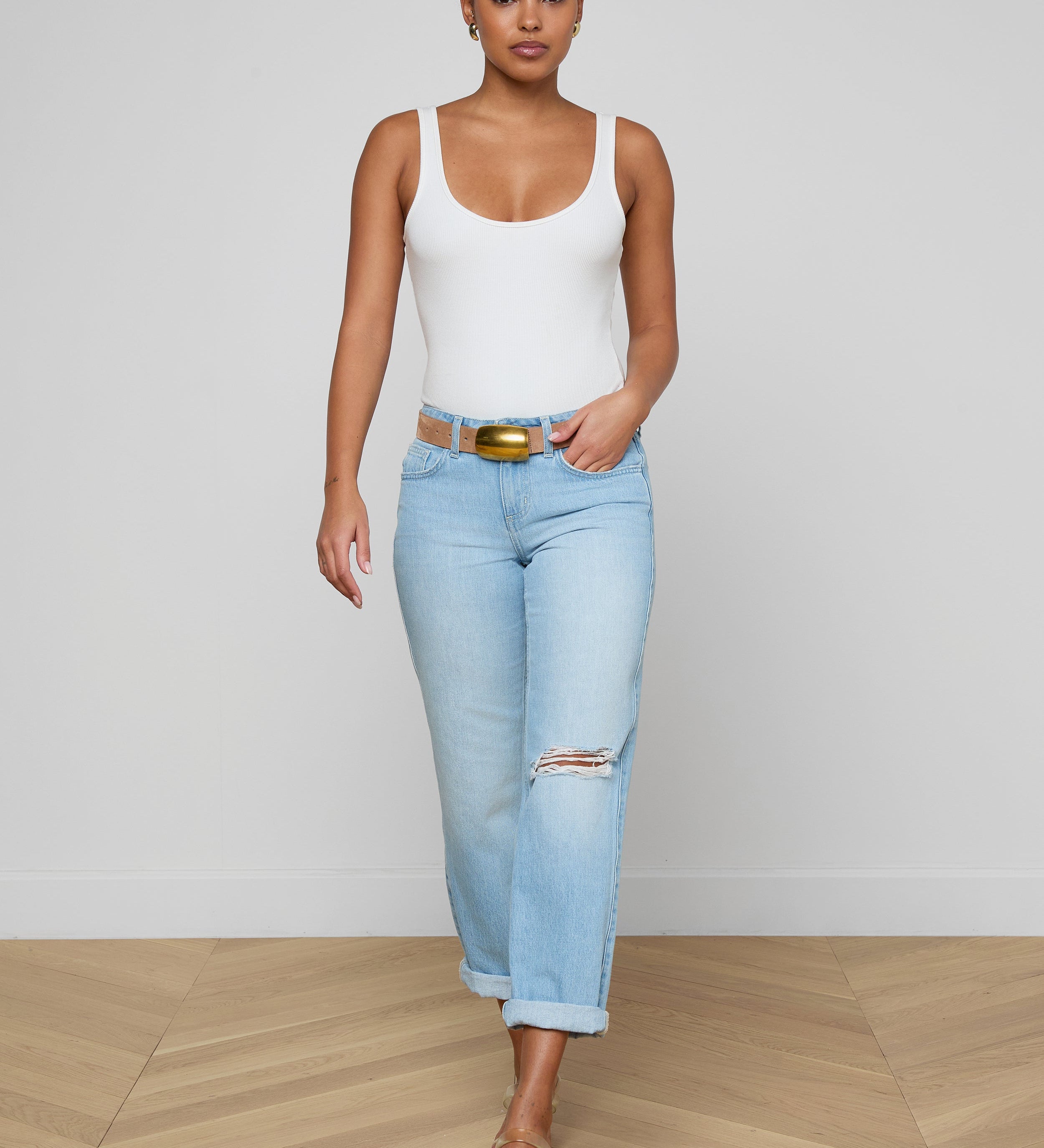 L'AGENCE - Nevia Slouchy Straight - Leg Jean